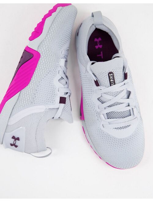Under Armour TriBase Reign sneakers in gray