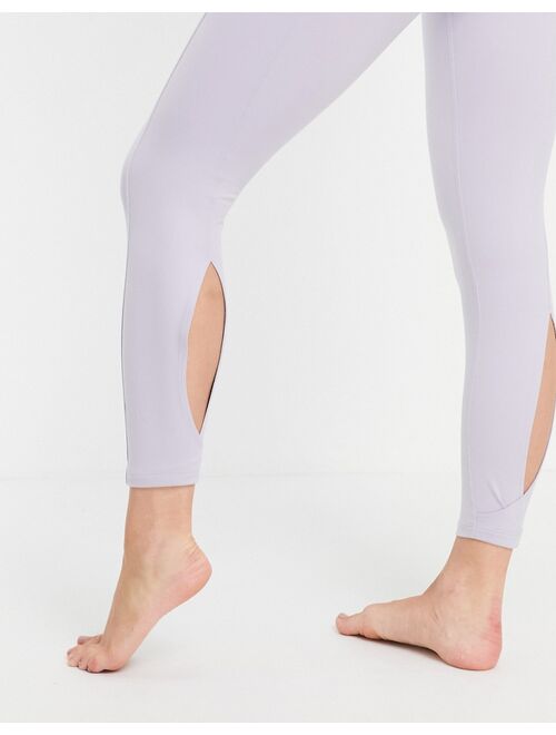 ASOS 4505 yoga leggings with wrap leg detail