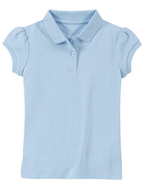 Buy IZOD Girls' School Uniform Short Sleeve Interlock Polo online ...
