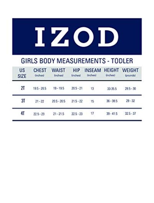 IZOD Girls' School Uniform Short Sleeve Interlock Polo