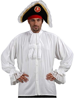 Medieval Pirate Renaissance Poet Cosplay Costume Colonial Shirt C1086