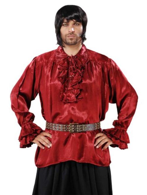 Medieval Poet's Pirate Shirt Costume