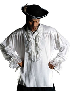ThePirateDressing Medieval Poet's Roberto Cofresi Costume Pirate Shirt C1003
