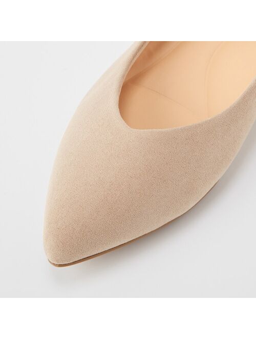 Uniqlo WOMEN COMFORT TOUCH POINTED FLATS