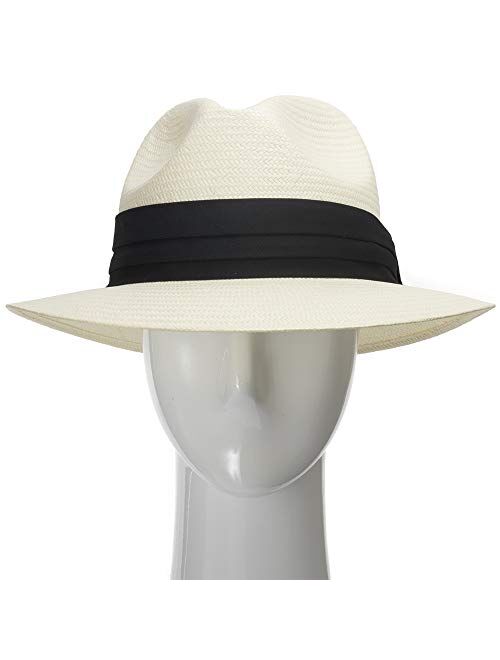 Ultrafino Monte Cristo Straw Fedora Panama Hat