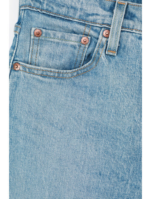 Levi's 501 Skinny Light Wash Denim Jeans