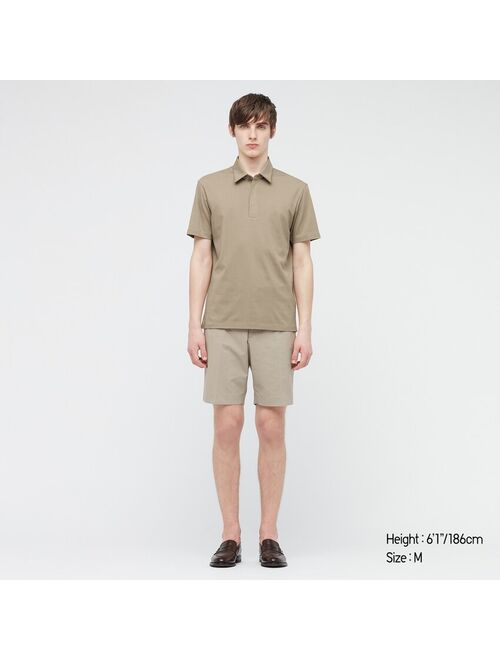 Uniqlo MEN AIRism FLY-FRONT POLO SHIRT