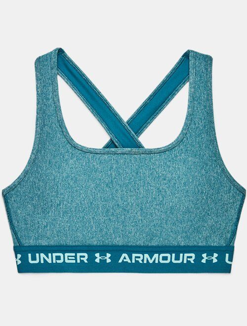 Under Armour Women's Armour® Mid Crossback Heather Sports Bra