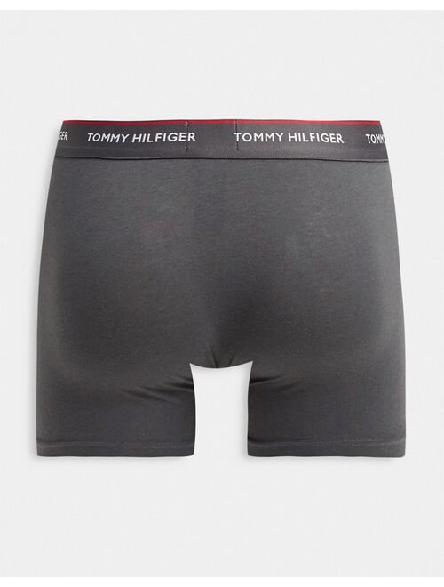 Tommy Hilfiger 5 pack trunks with logo waistband in multi