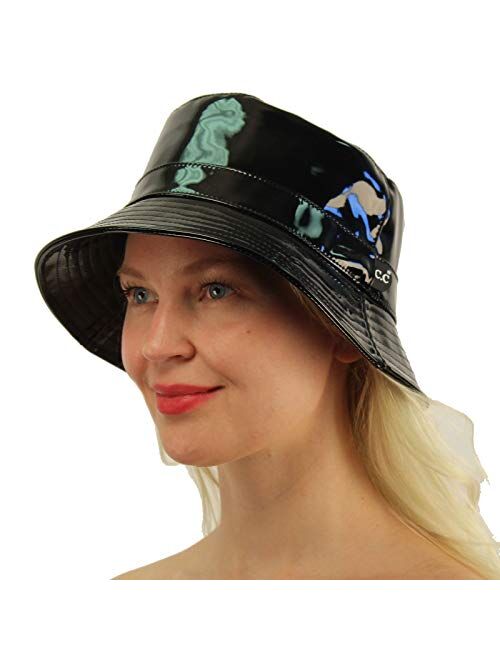 C.C Rain Waterproof Bucket Boonie Bush Fisherman Hiking Wide Brim Cap Hat