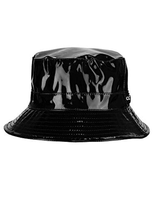C.C Women's All Season Foldable Waterproof Rain Bucket Hat