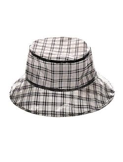 Clear PVC Bucket Hat Vinyl Rain Hat Designer Style