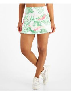 Ideology Women's Palms-Print Tiered Skort, Created for Macy's