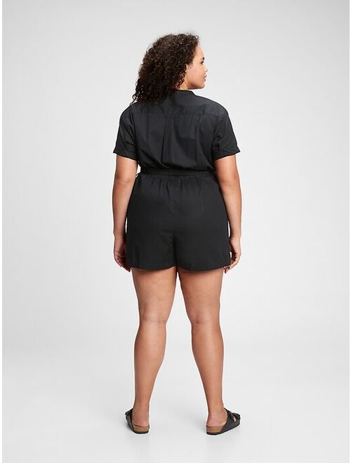 GAP Rolled Cuff Romper