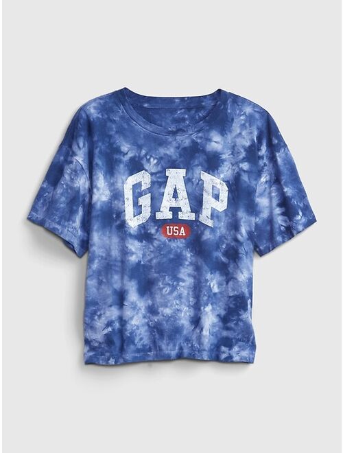 Gap Logo Short Sleeve Crew Neck T-Shirt