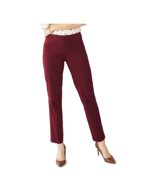 Women's Croft & Barrow® Effortless Stretch Pull-On Pants
