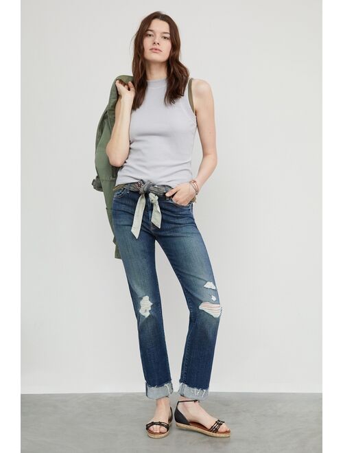 MOTHER The Scrapper Slim Straight Jeans