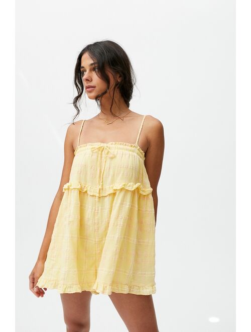Urban Outfitters UO Ruffle Me Up Romper