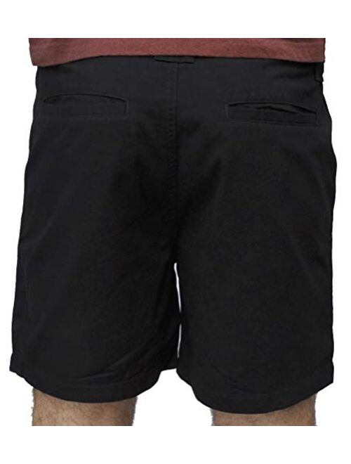 Trod Men's Deep Pockets Short, 6" Inseam 