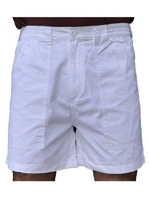 Trod Men's Deep Pockets Short, 6" Inseam 