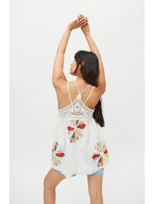 Urban Outfitters UO Anya Patchwork Longline Cami