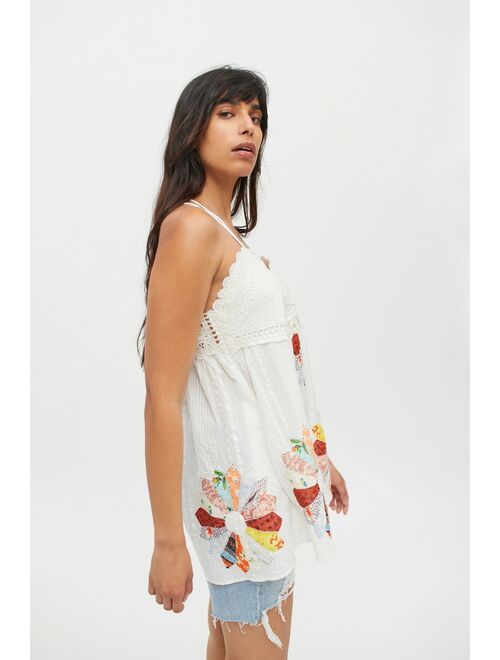 Urban Outfitters UO Anya Patchwork Longline Cami