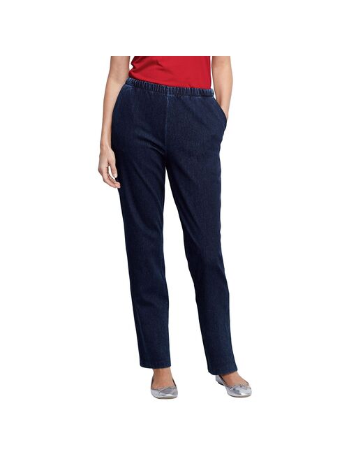 Women's Lands' End Sport French Terry Pull-On Pants