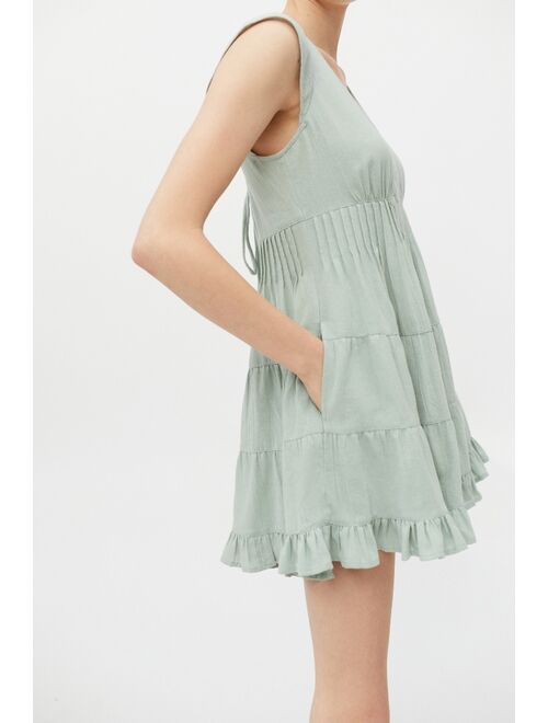 Urban Outfitters UO Raelynn Tie-Back Romper