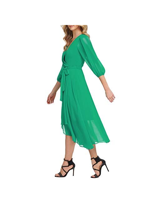 Buy DKNY Women's Faux Wrap Dress online | Topofstyle