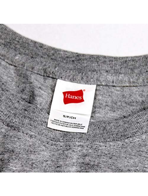 Hanes Men's Essentials Short Sleeve T-Shirt Value Pack (6-Pack)