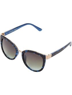 53 mm Modern UV Protective Cat-Eye Metal Bridge Sunglasses