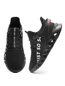 Yytlch Mens Running Shoes Fashion Sneakers Athletic Gym Casual Breathable Walking Tennis Cross Training Sport Blade Shoes
