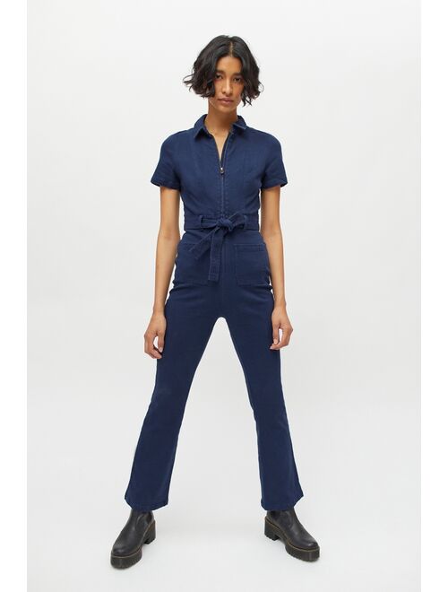 Urban Outfitters UO Stephie Short Sleeve Coverall Jumpsuit