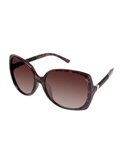 Women's J5236 Elegant UV Protective Butterfly Sunglasses. Glam Gifts for Women Worn All Year, 70 mm