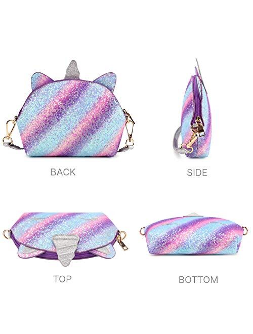 Mibasies Unicorn Gifts Kids Purse for Little Girls Presents