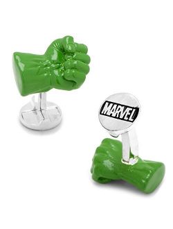 Marvel 3D Hulk Fist Cufflinks, Officially Licensed