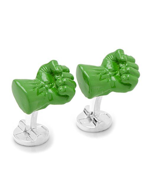 Cufflinks, Inc. Marvel 3D Hulk Fist Cufflinks, Officially Licensed