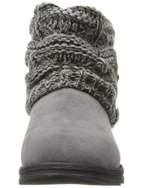 MUK LUKS Women's Patti Cable Cuff Boot