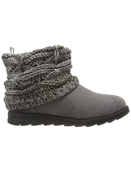 MUK LUKS Women's Patti Cable Cuff Boot