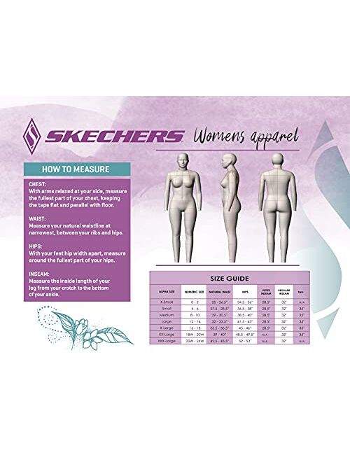 Skechers Women's Gowalk High Waisted 7/8 Slit Legging