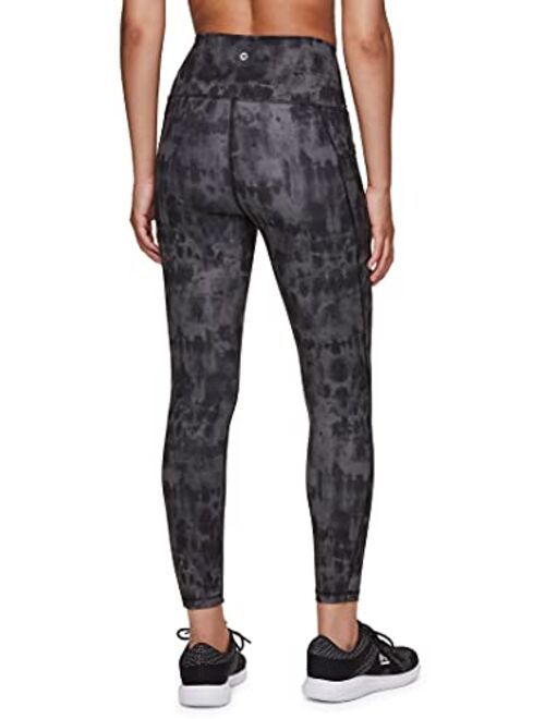 RBX Active Women's Workout Running Yoga Printed Ultra Soft High Waist Squat Proof Ankle/Full Length Legging