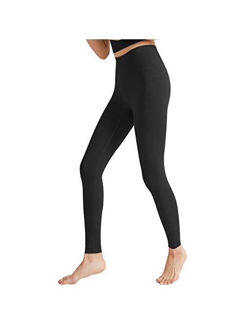 Lisueyne High Waisted Leggings for Women Ultra Soft Naked Feeling Tight Yoga Pants Stretch Workout Leggings Athletic Pants
