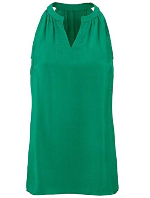 cabi Green Lush Blouse