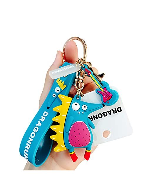 Cute Keychain Accessories with Cartoon Animal MONDOME Cute Key Charms for Children, Teens, Women (1 Pack)