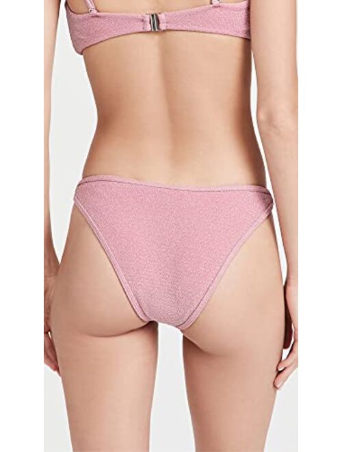 Ramy Brook Women's Sparkle Knit Isla Bikini Bottoms