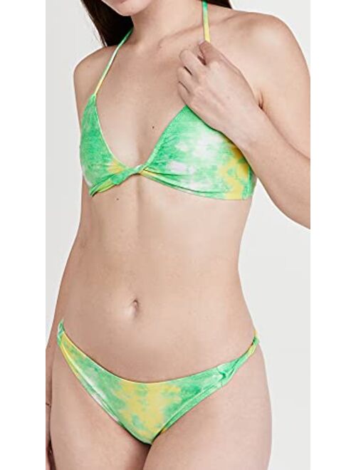 Ganni Women's Recycled Bikini Top