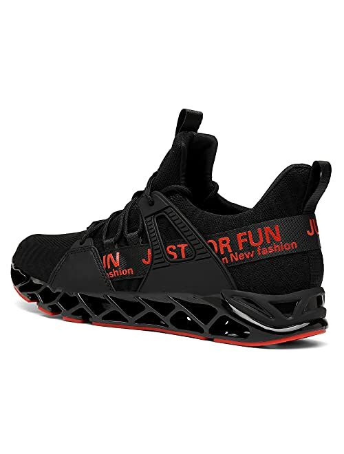 XIANV Athletic Men Road Running Shoes Mesh Blade Lightweight Tennis Shoes Fashion Sneakers