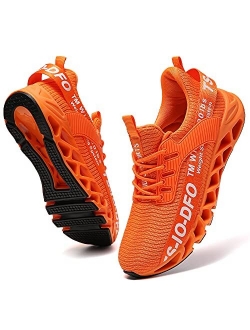 TSIODFO Mens Sport Running Sneakers Breathable Trail Athletic Shoes