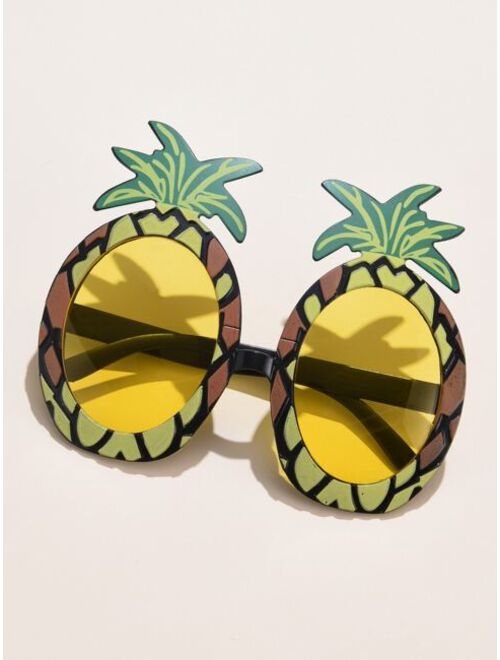 Shein Pineapple Shaped Frame Sunglasses