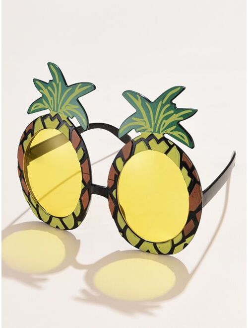 Shein Pineapple Shaped Frame Sunglasses